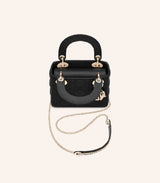 Tas Dior Mini Lady Dior Bag Cannage Lambskin