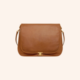 Tas Celine Soft Triomphe Besace Supple Shiny Lambskin Soft Tan