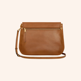 Tas Celine Soft Triomphe Besace Supple Shiny Lambskin Soft Tan