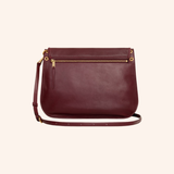 Tas Celine Soft Triomphe Besace Supple Shiny Lambskin Red