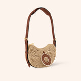 Tas LV Louis Vuitton Croissant MM Natural Raffia