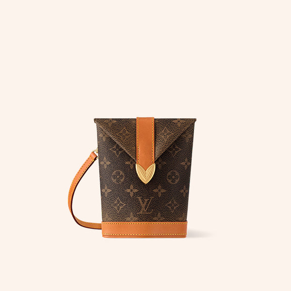 Tas LV Louis Vuitton Envelope Pouch Monogram