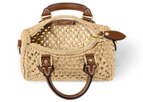 Tas LV Louis Vuitton Nano Speedy Natural Raffia