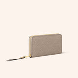 Dompet LV Louis Vuitton Zippy Wallet Monogram Empreinte - Tourterelle Beige