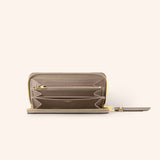 Dompet LV Louis Vuitton Zippy Wallet Monogram Empreinte - Tourterelle Beige
