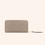 Dompet LV Louis Vuitton Zippy Wallet Monogram Empreinte - Tourterelle Beige