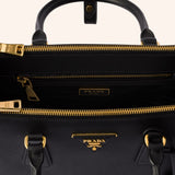 Tas Prada Galleria Medium Saffiano Leather Black