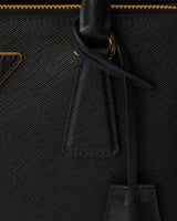 Tas Prada Galleria Medium Saffiano Leather Black
