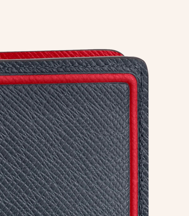 LV Louis Vuitton Brazza Wallet Taiga-leather