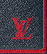 LV Louis Vuitton Brazza Wallet Taiga-leather