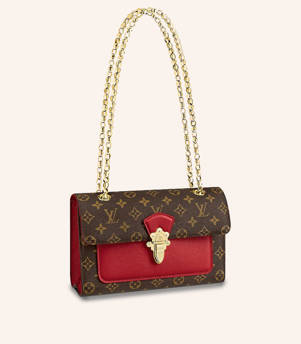 Victoire handtas doek Louis Vuitton multicolor in Doek - 41885081