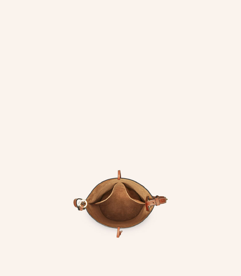Tas Loewe Gate Bucket Bag in Soft Grained Calfskin