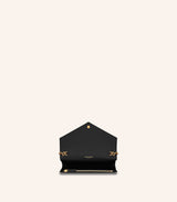 Tas YSL Saint Laurent Envelope Chain Wallet In Grain De Poudre Embossed Leather