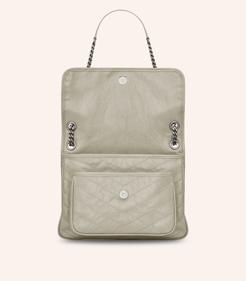 Tas YSL Saint Laurent Niki Medium In Vintage Leather